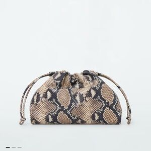 COS Cavatelli Clutch - Snakeskin